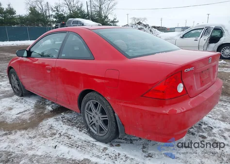 2005 Honda Civic Lx from USA, damaged, VIN 1HGEM21505L079273